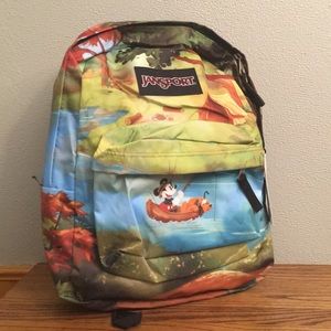 Mickey Mouse & Pluto Disney Backpack Fishing Boat
